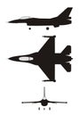 F-16 Royalty Free Stock Photo