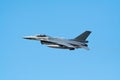 F-16 fighterjet Royalty Free Stock Photo