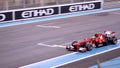 F1 2013 Abu Dhabi - Ferrari 01 Royalty Free Stock Photo