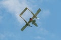 F-AZKM North american OV-10B Bronco airplane in Mollis in Switzerland