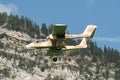 F-AZKM North american OV-10B Bronco airplane in Mollis in Switzerland Royalty Free Stock Photo