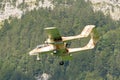 F-AZKM North american OV-10B Bronco airplane in Mollis in Switzerland Royalty Free Stock Photo