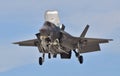 F-35B Joint Strike Fighter Hovering
