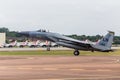 USAF F-15C Eagle touches down