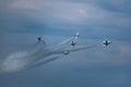 F-16C\'s of the US Airforce Thunderbirds at the Cleveland National Air Show 2023