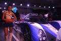 The F1 car and models in The automobile exhibition