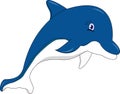 Cute Dolphin Cartoon