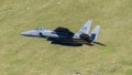 F-15E Strike Eagle flying through the Mach Loop