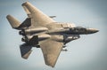 F15 Eagle jet aircraft Royalty Free Stock Photo