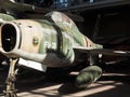 F 84 f thunderstreak military antique airplane on display Royal Royalty Free Stock Photo