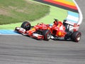 F1 Ferrari : Fernando Alonso - Formula One car Photos Royalty Free Stock Photo