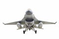 F-16 Fighter Jet Aircraft Isolated Royalty Free Stock Photo