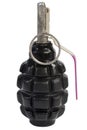 F-1 fragmentation hand grenade Royalty Free Stock Photo