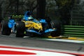22 April 2005, San Marino Grand Prix of Formula One. Giancarlo Fisichella drive Renault F1 during Qualyfing session