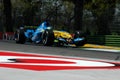 22 April 2005, San Marino Grand Prix of Formula One. Giancarlo Fisichella drive Renault F1 during Qualyfing session