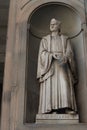 F. Guicciardini. Statue in the Uffizi Gallery, Florence, Tuscany, Italy Royalty Free Stock Photo