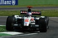 22 April 2005, San Marino Grand Prix of Formula One. Jenson Button drive Honda F1 during Qualyfing session on Imola Circuit Royalty Free Stock Photo