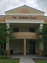F.K. Norris Hall on the Campus of Charleston Southern University Royalty Free Stock Photo
