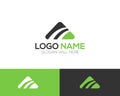 F Letter Logo Template online store vectors illustration Royalty Free Stock Photo