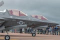 ÃÂ F-35 Lightning 2 on static display, side view