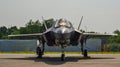 F-22 Raptor aircraft in Changi, Singapore