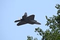 F22 RAPTOR (LOCKHEED-MARTIN) rear view