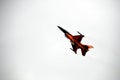 F-16 in the sky Royalty Free Stock Photo
