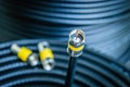 F Type Connector Royalty Free Stock Photo