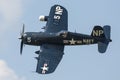 F4U Corsair at the 2019 Thunder Over Michigan Airshow Royalty Free Stock Photo