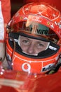 F1 2005 - Michael Schumacher Ferrari Royalty Free Stock Photo