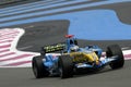 F1 2006 - Fernando Alonso Renault Royalty Free Stock Photo