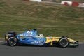 F1 2006 - Giancarlo Fisichella Renault Royalty Free Stock Photo