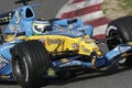 F1 2006 - Giancarlo Fisichella Renault Royalty Free Stock Photo