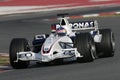 F1 2006 - Jacques Villeneuve BMW Sauber Royalty Free Stock Photo
