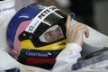 F1 2006 - Jacques Villeneuve BMW Sauber Royalty Free Stock Photo