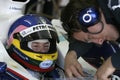 F1 2006 - Jacques Villeneuve BMW Sauber Royalty Free Stock Photo