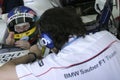 F1 2006 - Jacques Villeneuve BMW Sauber Royalty Free Stock Photo