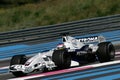 F1 2006 - Jacques Villeneuve BMW Sauber Royalty Free Stock Photo