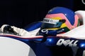 F1 2006 - Jacques Villeneuve BMW Sauber Royalty Free Stock Photo