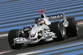F1 2006 - Jacques Villeneuve BMW Sauber Royalty Free Stock Photo