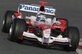 F1 2006 - Jarno Trulli Toyota Royalty Free Stock Photo