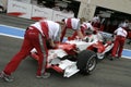 F1 2006 - Jarno Trulli Toyota Royalty Free Stock Photo