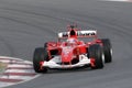 F1 2006 - Marc Gene Ferrari Royalty Free Stock Photo