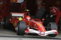 F1 2006 - Michael Schumacher Ferrari Royalty Free Stock Photo