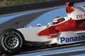 F1 2006 - Ricardo Zonta Toyota Royalty Free Stock Photo