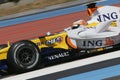 F1 2007 - Nelson Piquet Renault Royalty Free Stock Photo