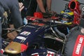 F1 2007 - Sebastien Bourdais Toro Rosso Royalty Free Stock Photo