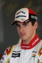 F1 2008 - Adrian Sutil Force India Royalty Free Stock Photo