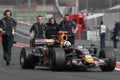 F1 2008 - David Coulthard Red Bull Royalty Free Stock Photo