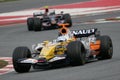 F1 2008 - Fernando Alonso Renault Royalty Free Stock Photo